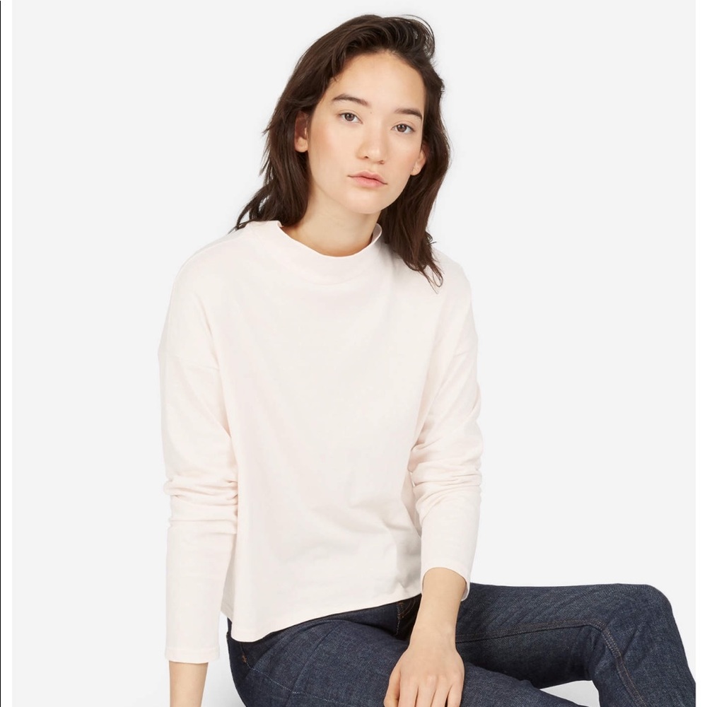 Everlane Square Mockneck Tee